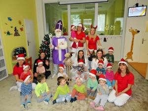 Mikuláš v jesličkách