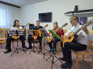 Kytarové vystoupení Žebračka