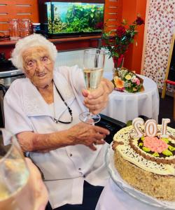 Naše klientka oslavila 102. narozeniny